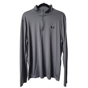 Under Armour Gray Quarter-Zip Pullover Size XL